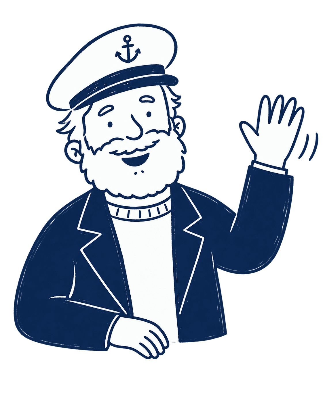 The Annuity Atlas captain waving hello above the four principles the site is built on